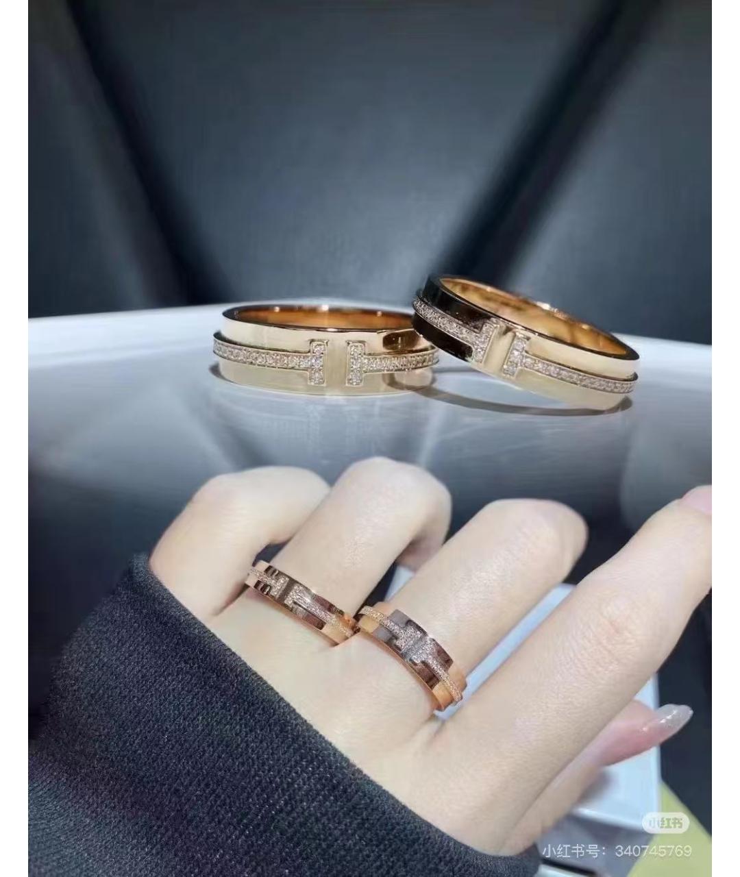 TIFFANY&CO Золотое кольцо из розового золота, фото 4