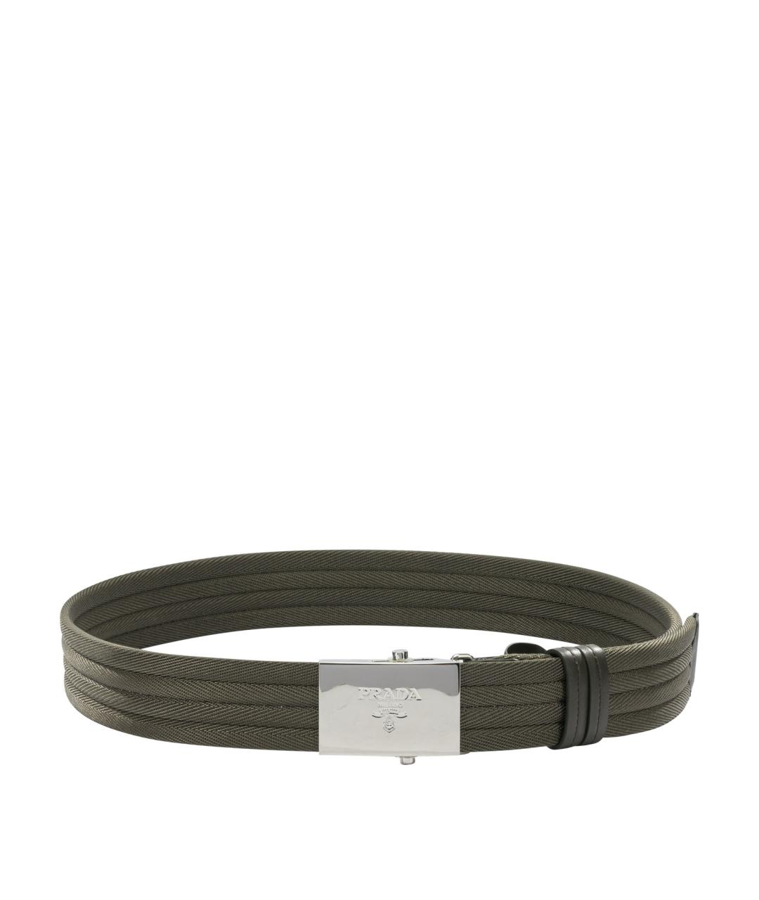 PRADA Зеленый ремень, фото 1