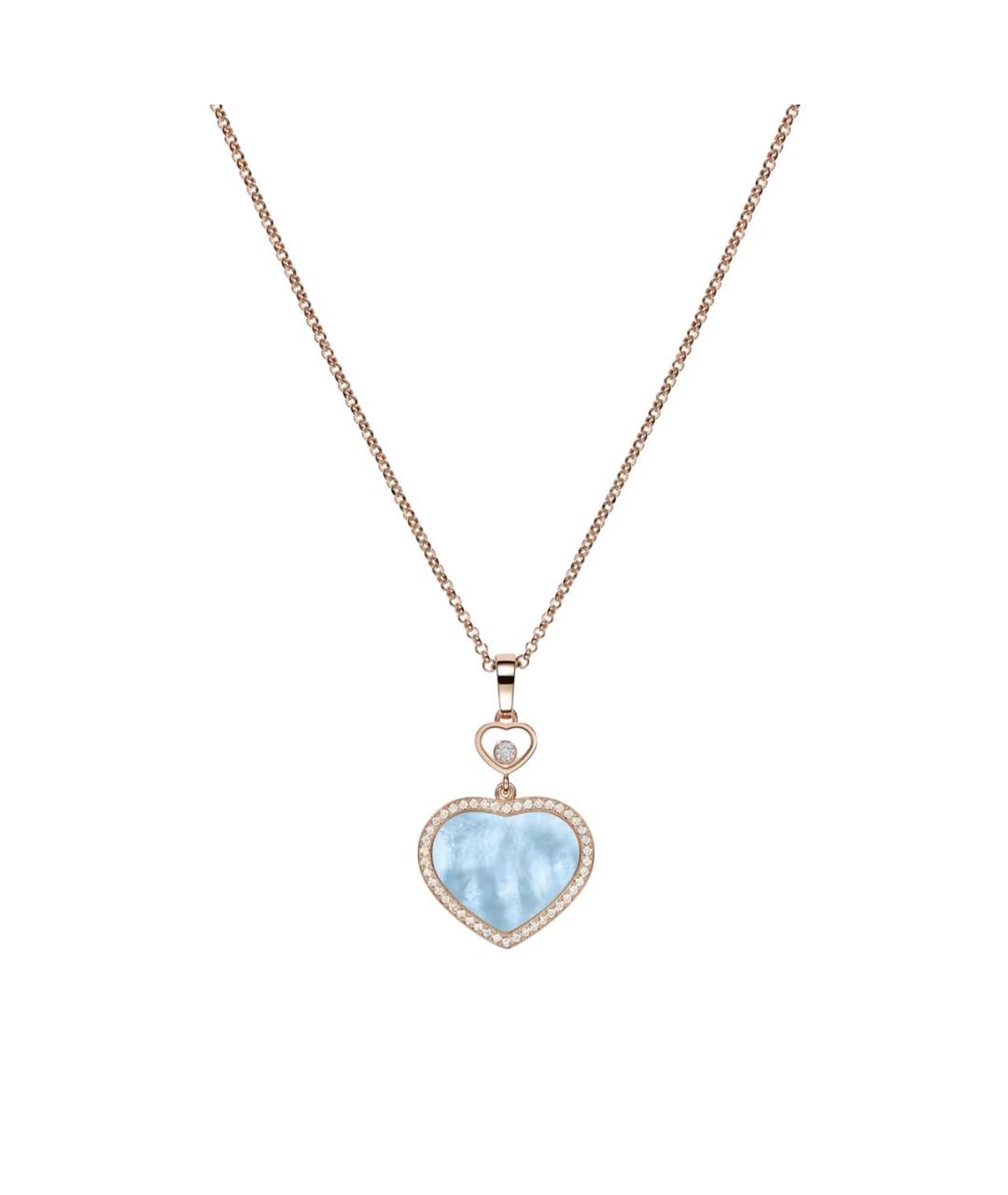 CHOPARD Золотая подвеска из розового золота, фото 1