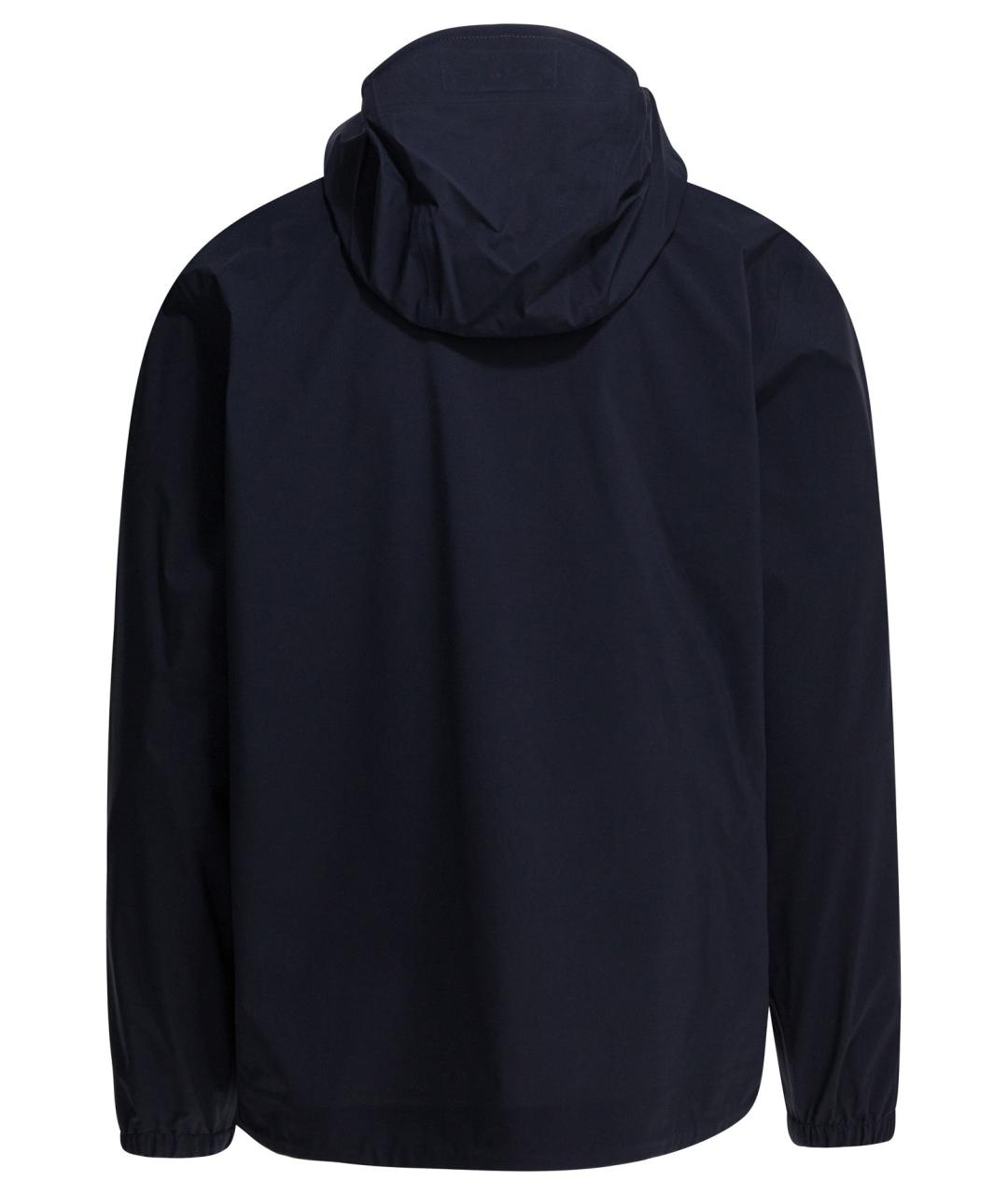 MONCLER GRENOBLE Темно-синяя полиамидовая куртка, фото 2