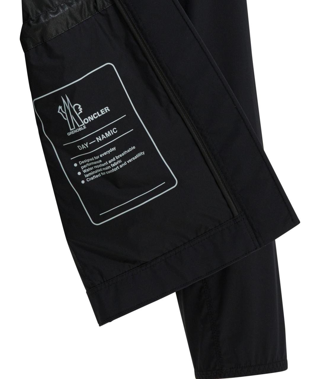 MONCLER GRENOBLE Черная полиамидовая куртка, фото 4