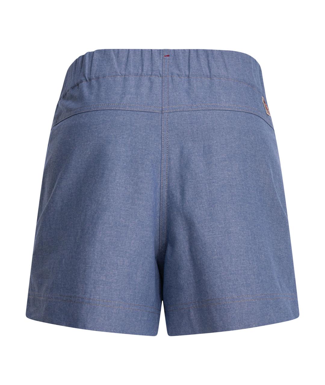 MONCLER GRENOBLE Голубые хлопковые шорты, фото 2