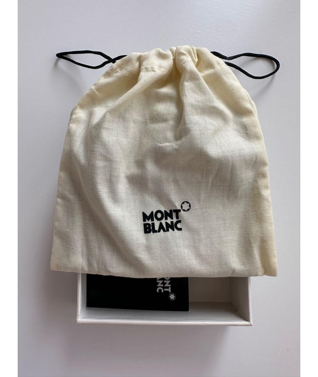 MONTBLANC Черный кожаный кардхолдер, фото 4