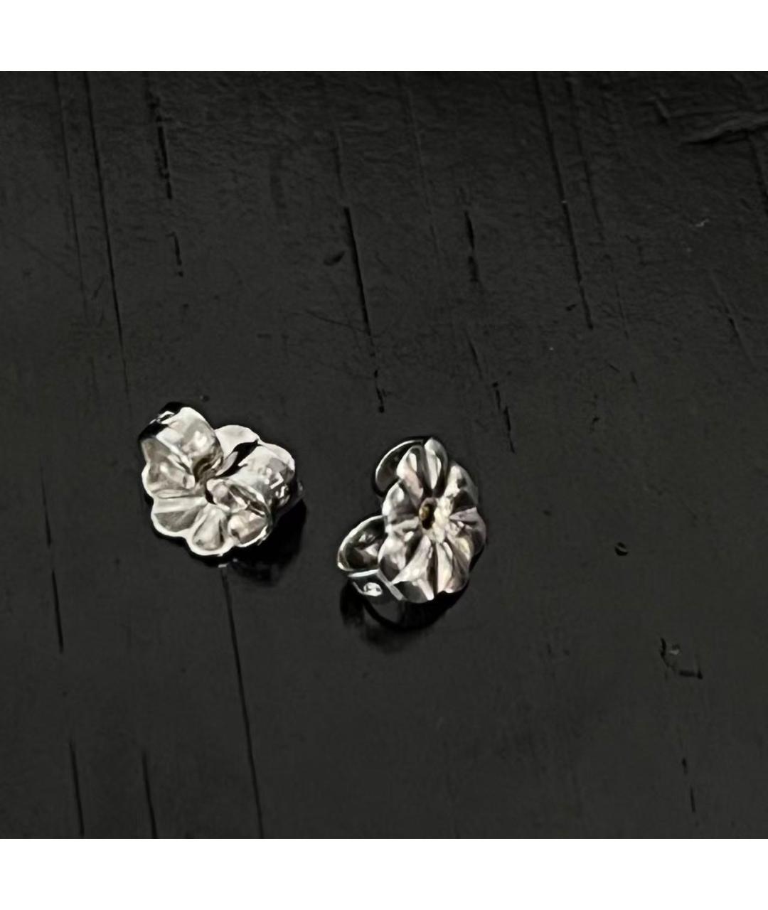 TIFFANY&CO Серебряные серьги из белого золота, фото 5
