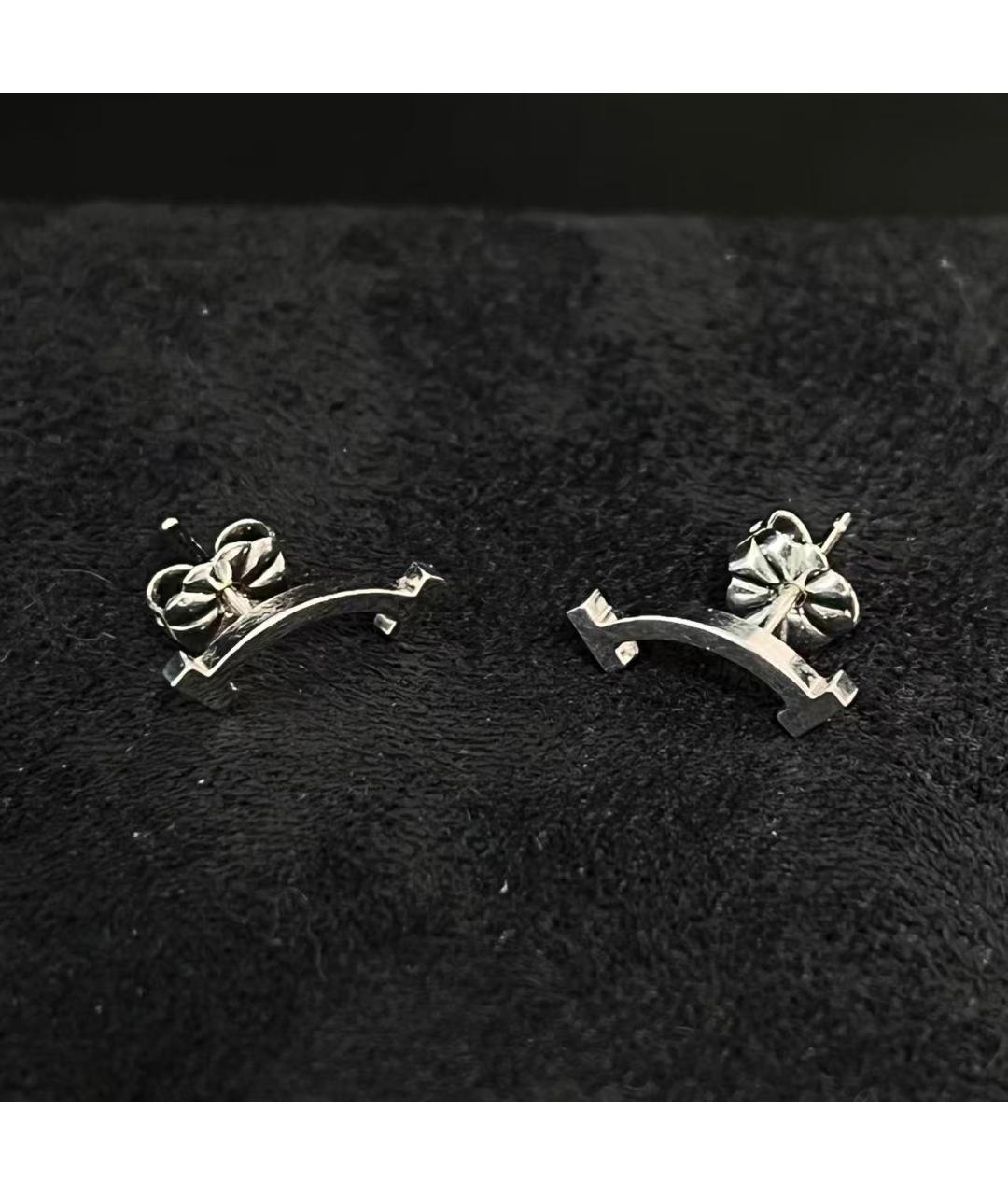 TIFFANY&CO Серебряные серьги из белого золота, фото 2