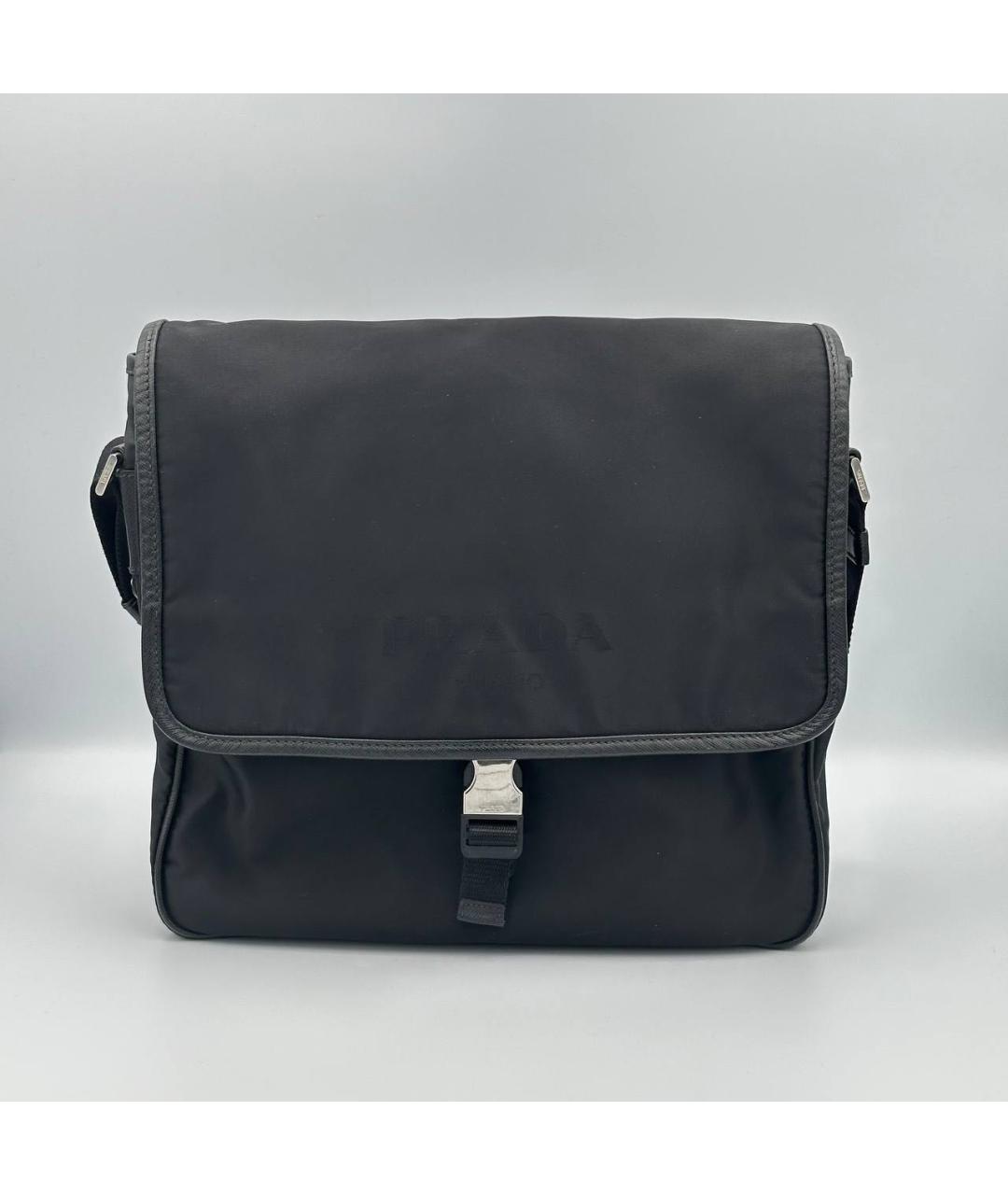 PRADA Черная сумка на плечо, фото 4