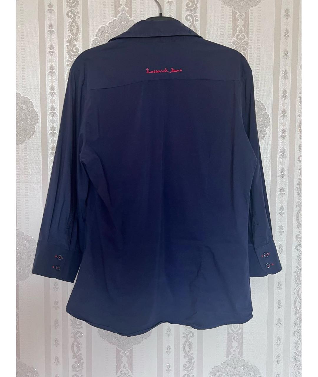 TRUSSARDI Темно-синяя рубашка, фото 2
