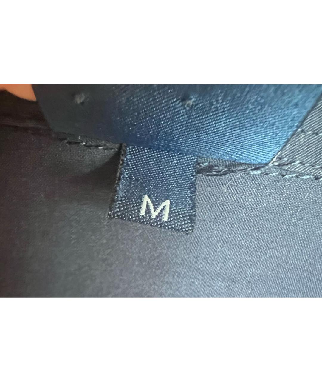 TRUSSARDI Темно-синяя рубашка, фото 4