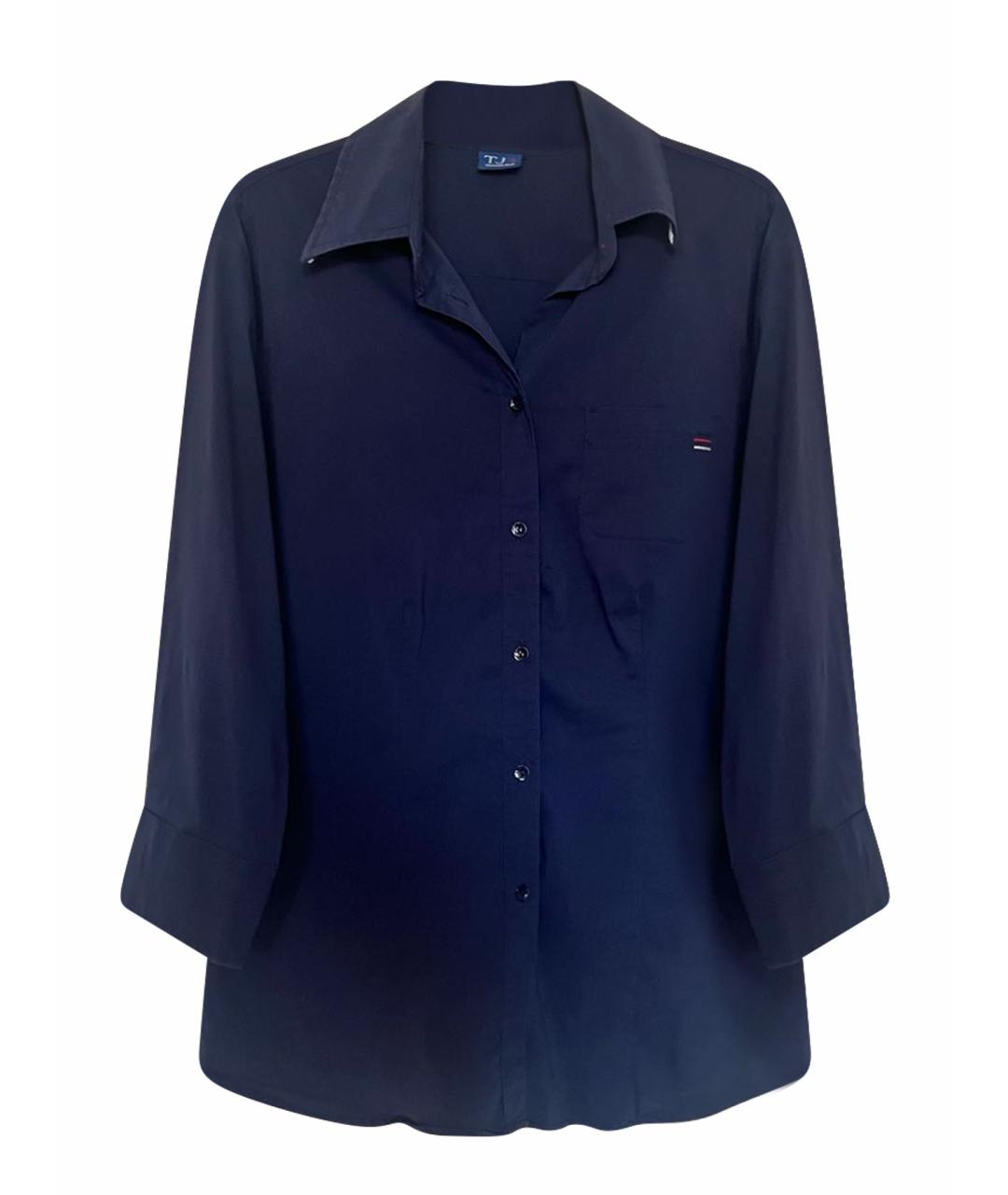 TRUSSARDI Темно-синяя рубашка, фото 1