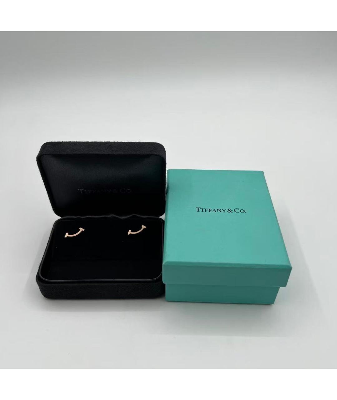 TIFFANY&CO Золотые серьги из розового золота, фото 2