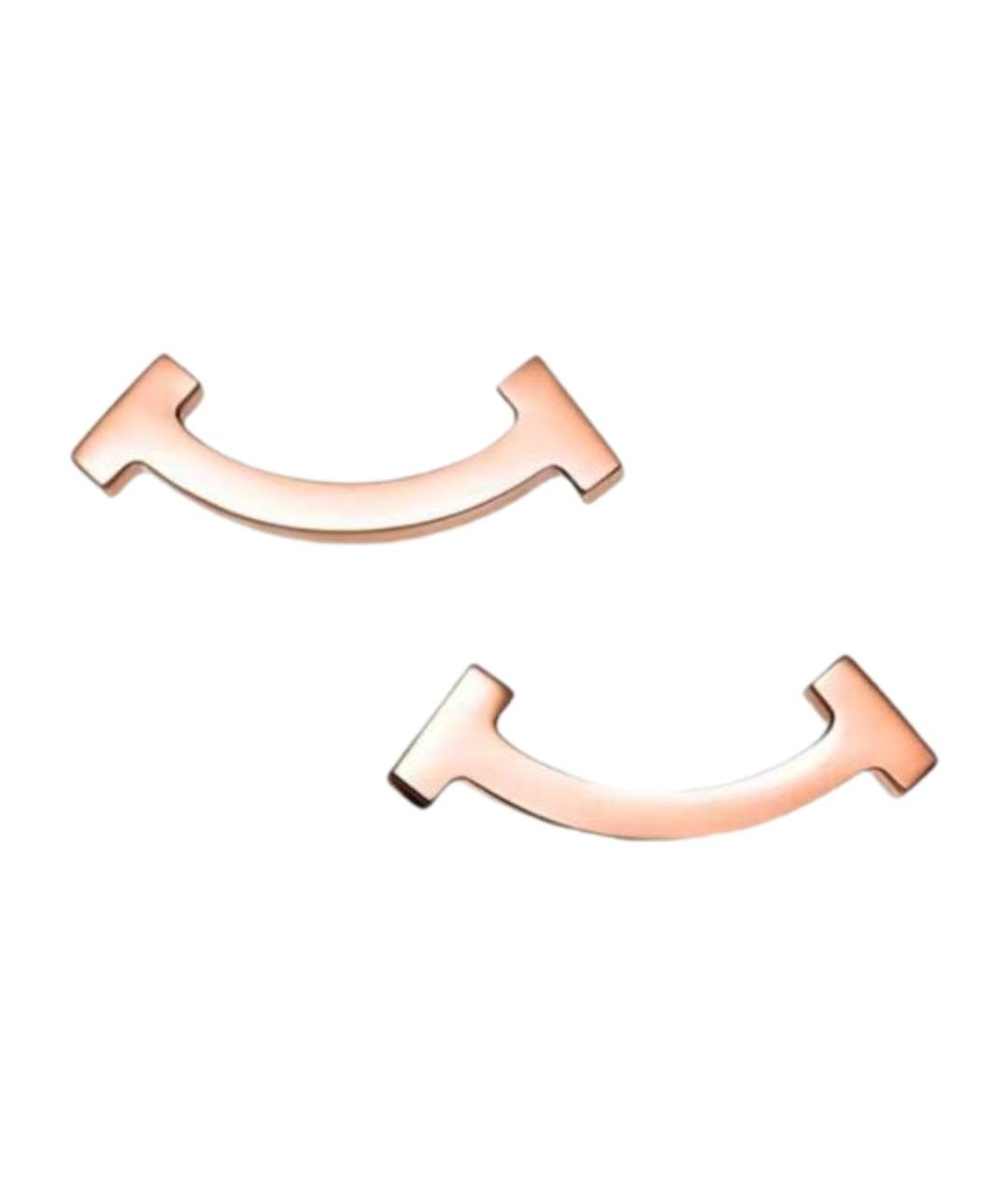 TIFFANY&CO Золотые серьги из розового золота, фото 1