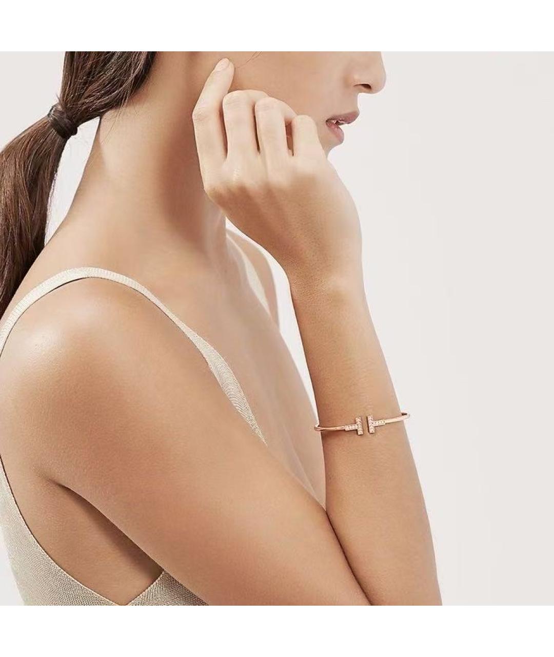 TIFFANY&CO Золотой браслет из розового золота, фото 5