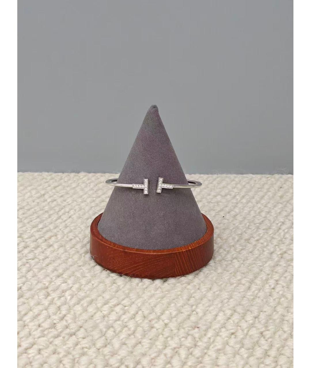 TIFFANY&CO Серебрянный браслет из белого золота, фото 3