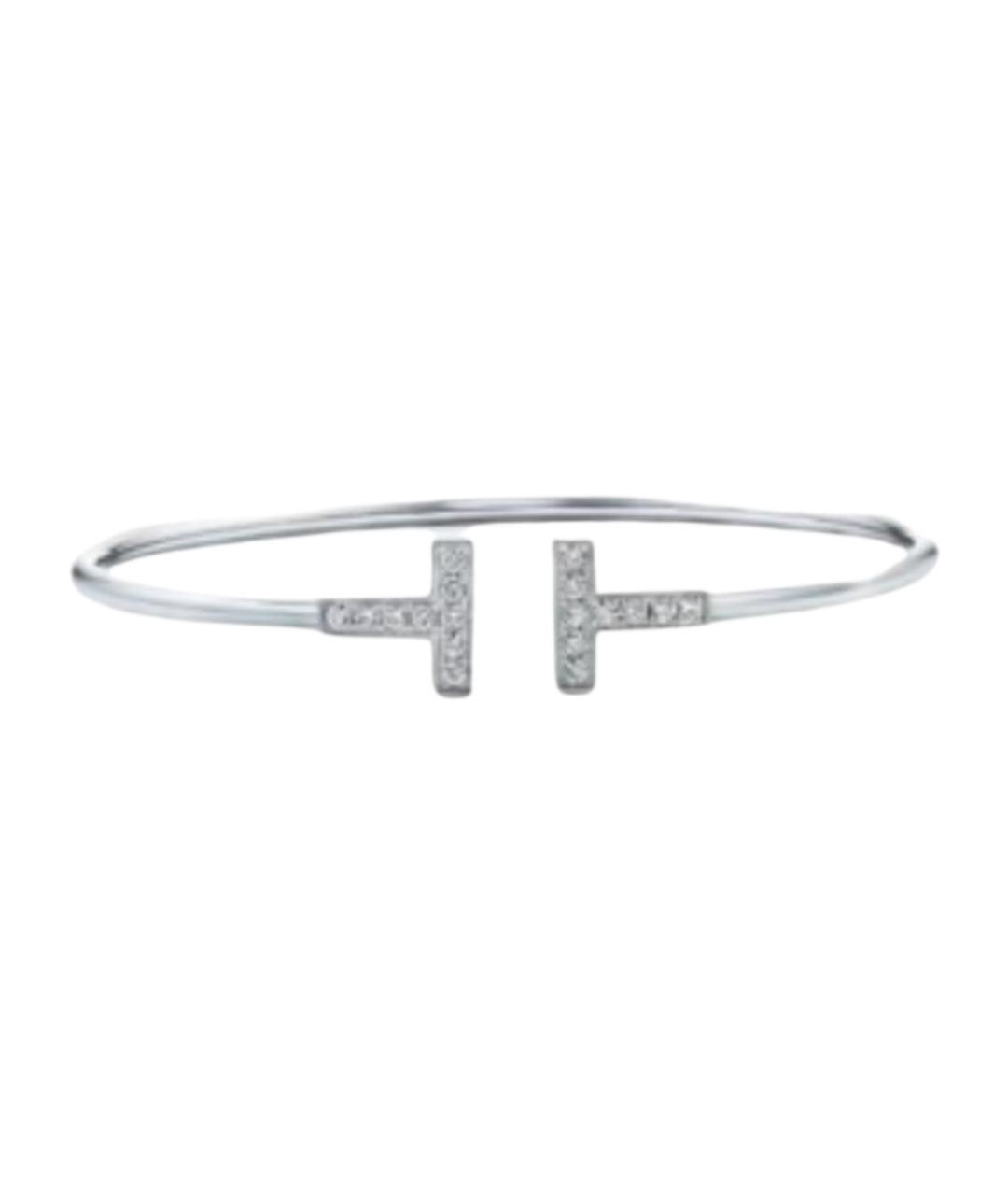 TIFFANY&CO Серебрянный браслет из белого золота, фото 1