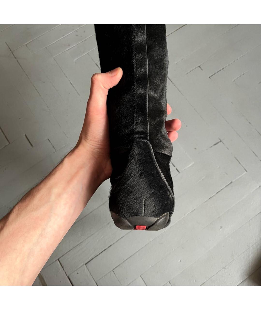 PRADA Черные сапоги, фото 4