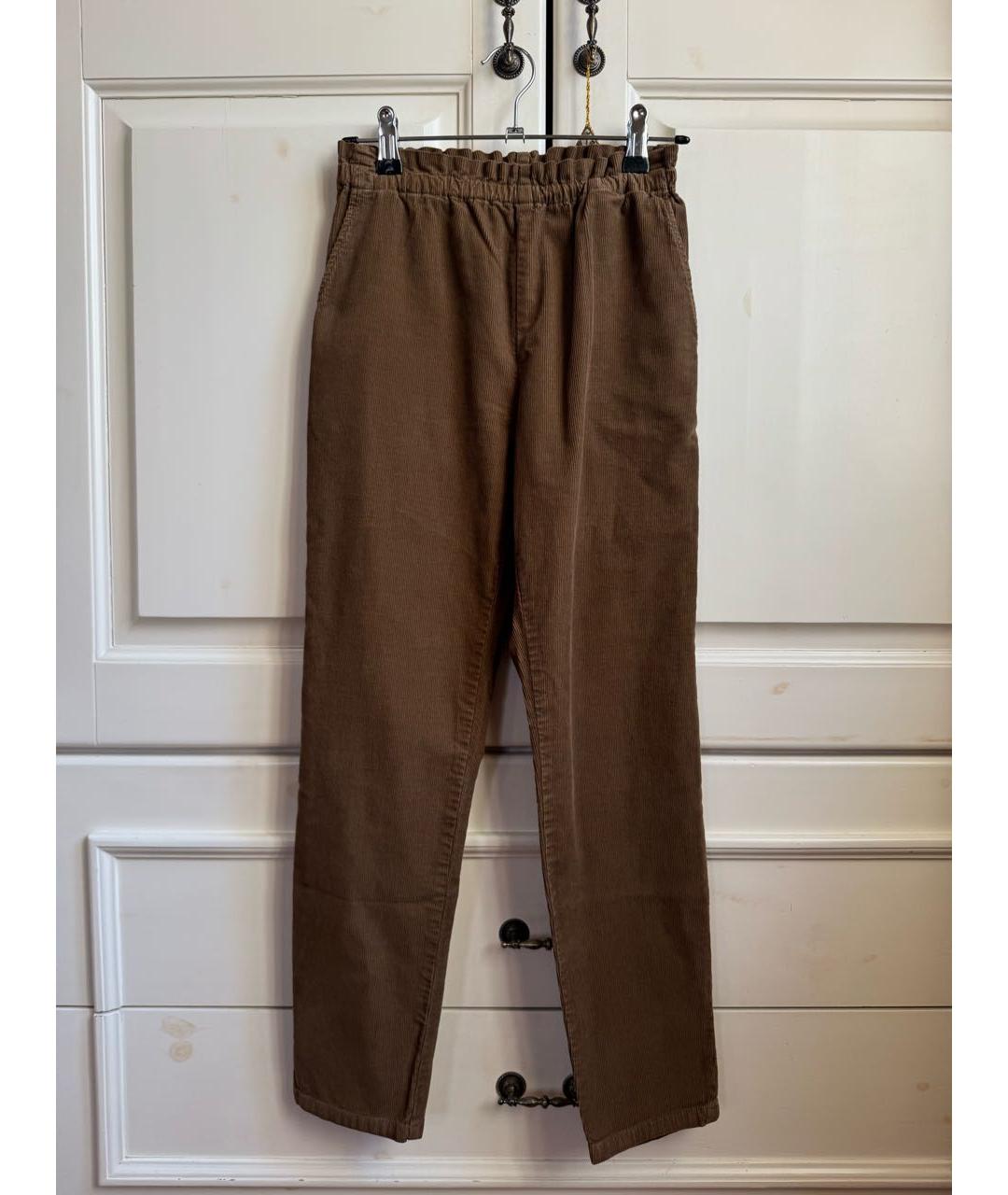 BONPOINT Коричневые хлопковые брюки и шорты, фото 7