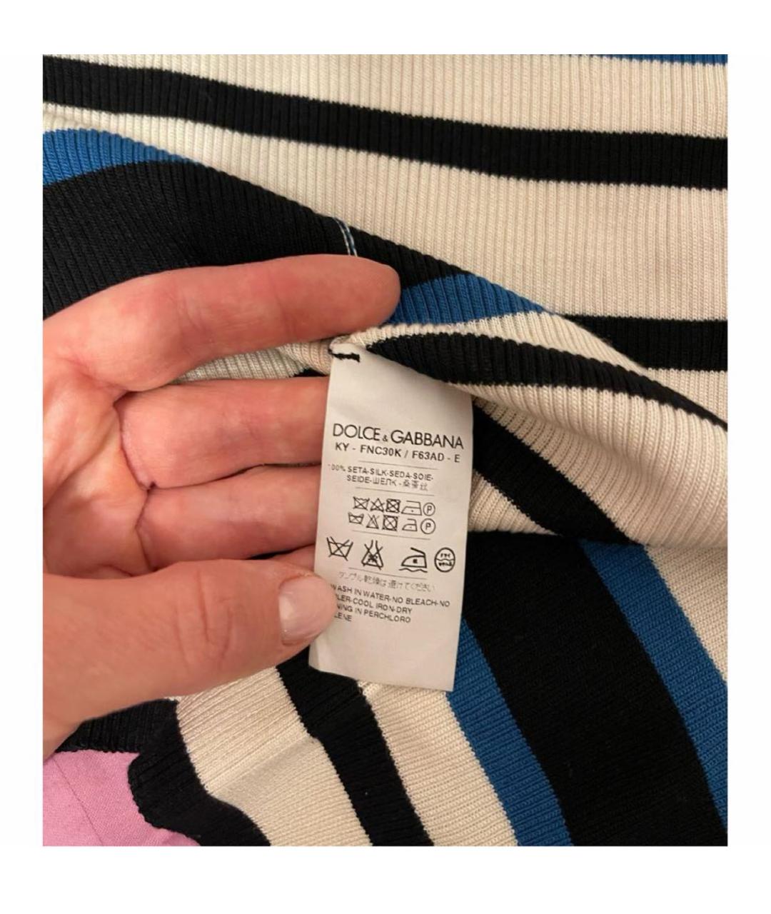 DOLCE&GABBANA Шелковый кардиган, фото 3