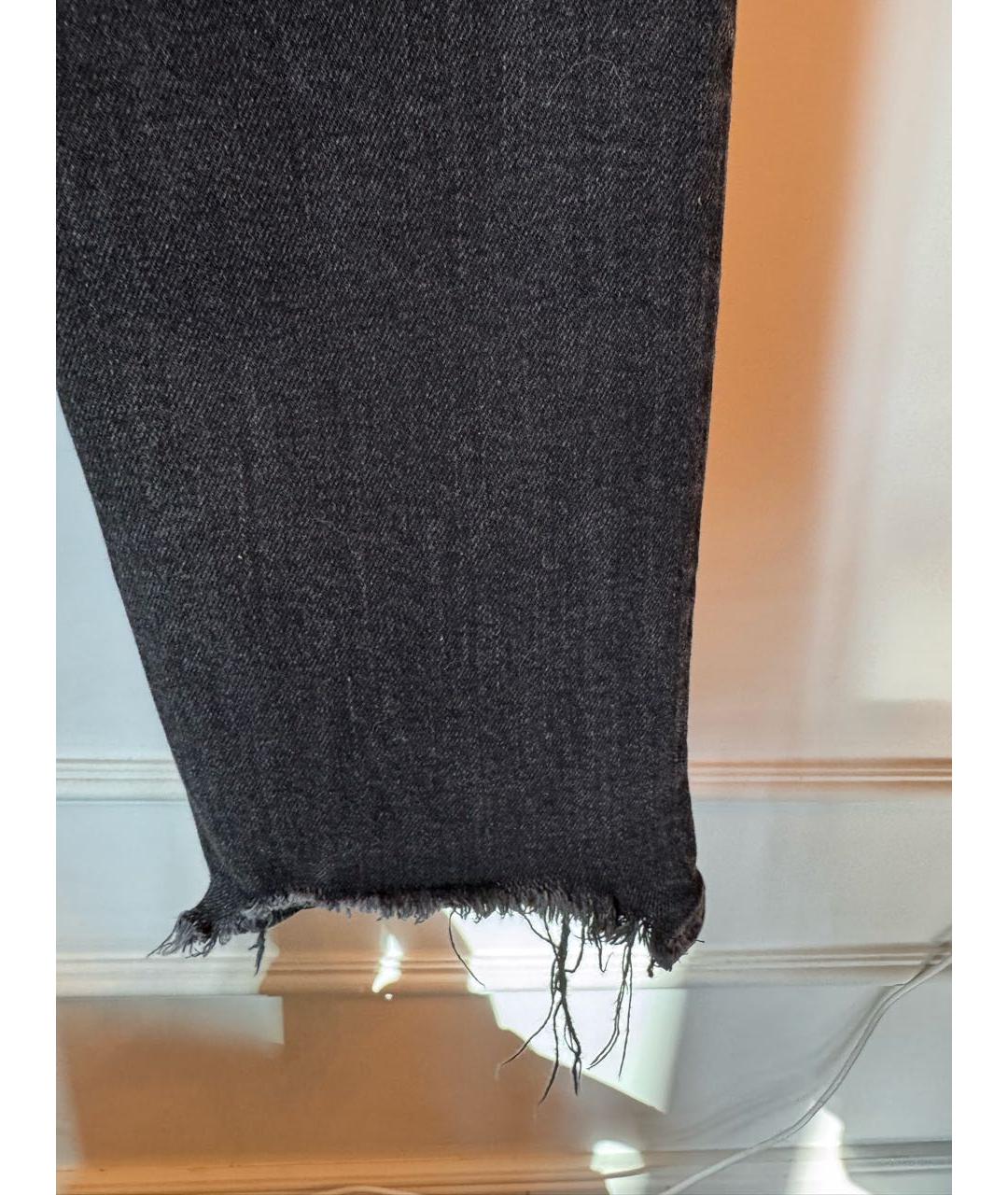 BALENCIAGA Черные хлопковые джинсы слим, фото 6