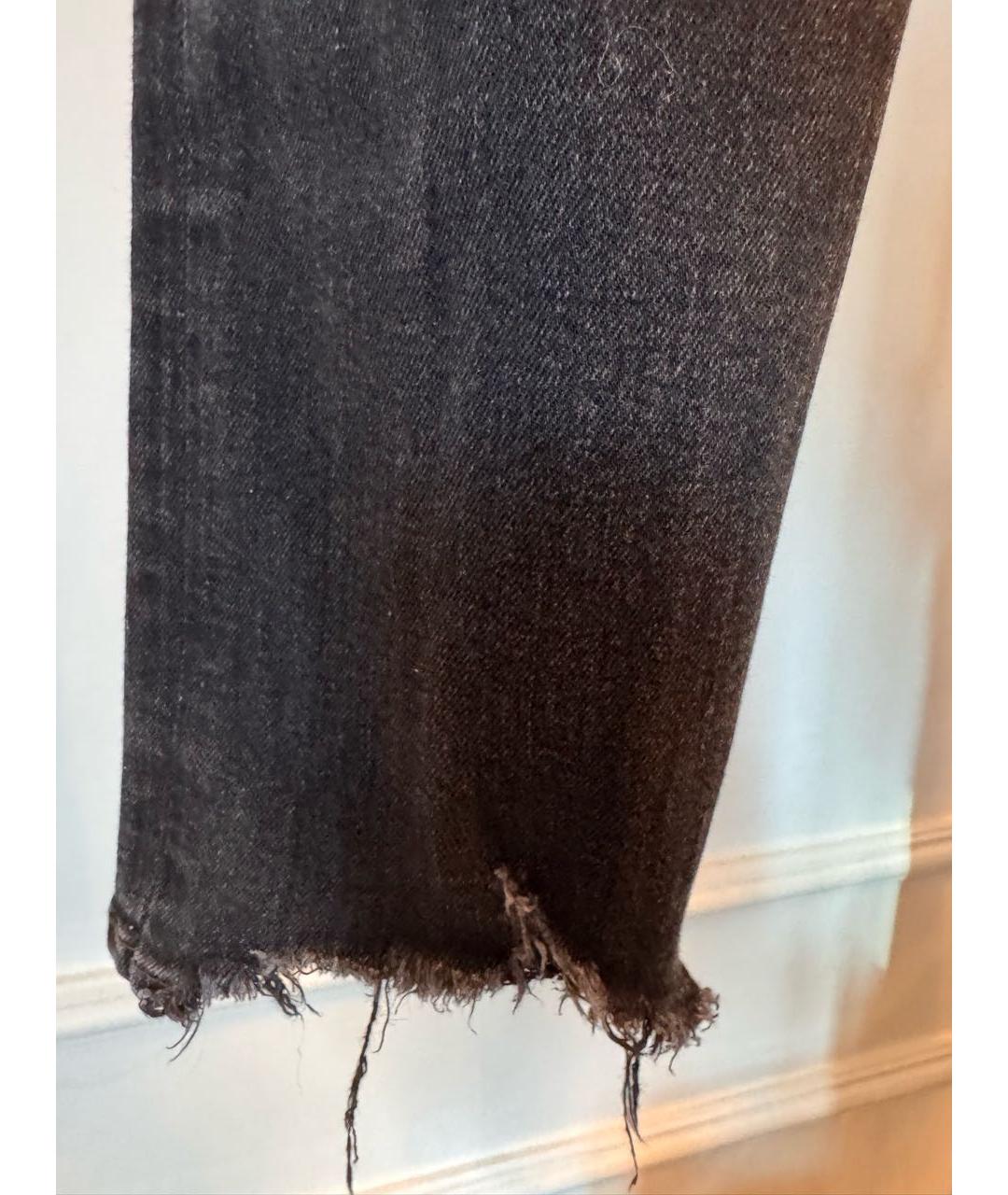 BALENCIAGA Черные хлопковые джинсы слим, фото 5