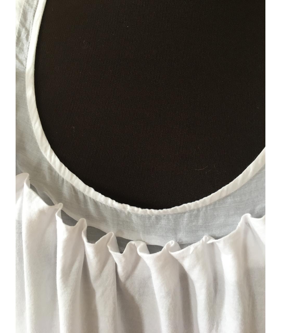 HUGO BOSS Белая хлопковая футболка, фото 9