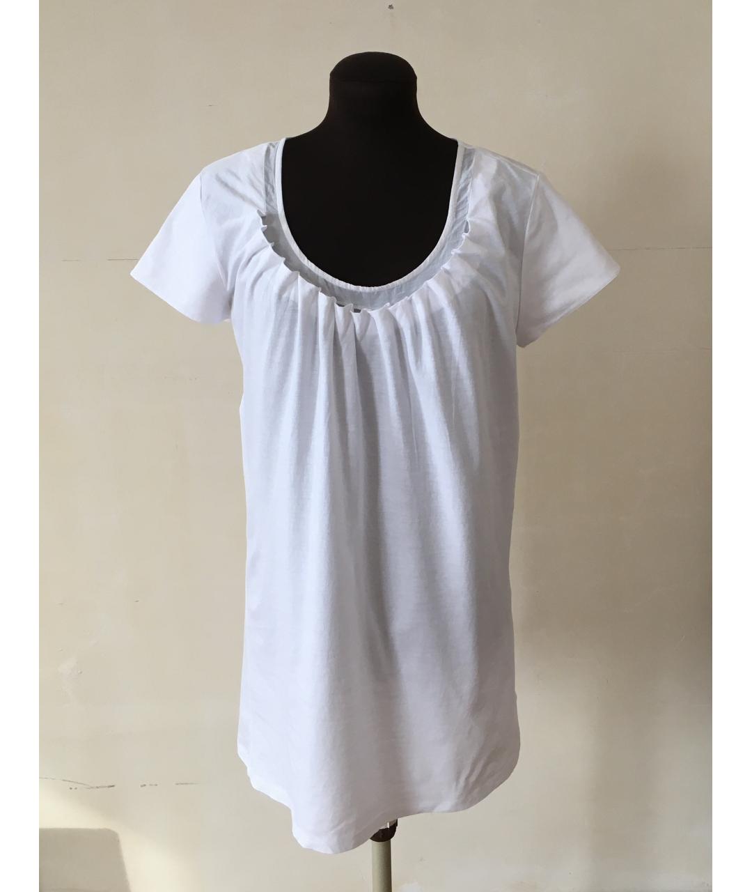 HUGO BOSS Белая хлопковая футболка, фото 6