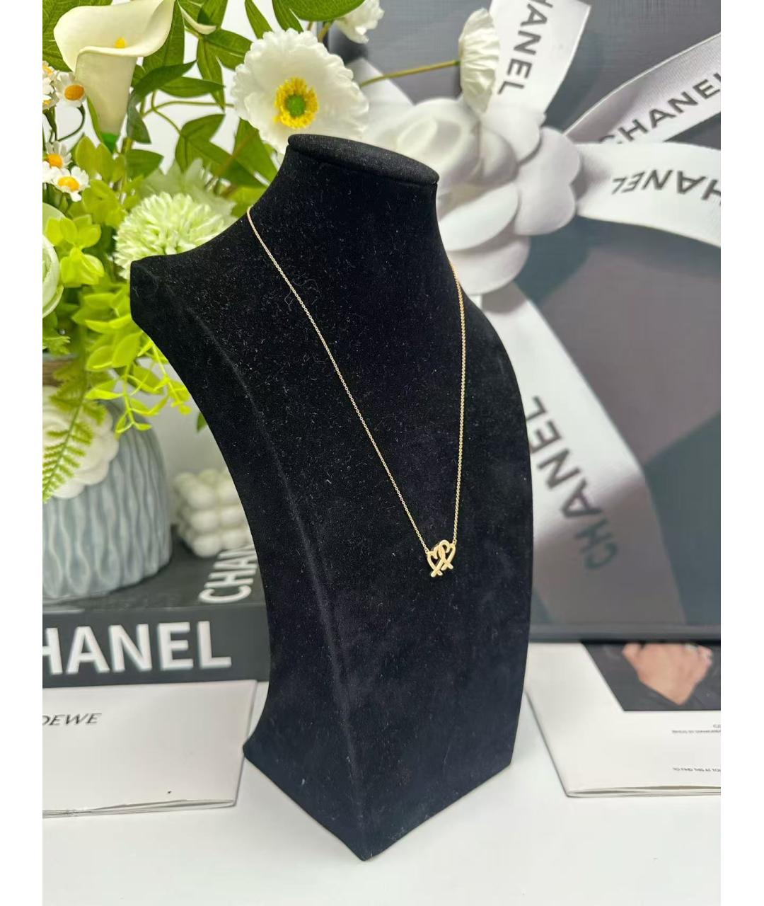 TIFFANY&CO Золотое колье из желтого золота, фото 2