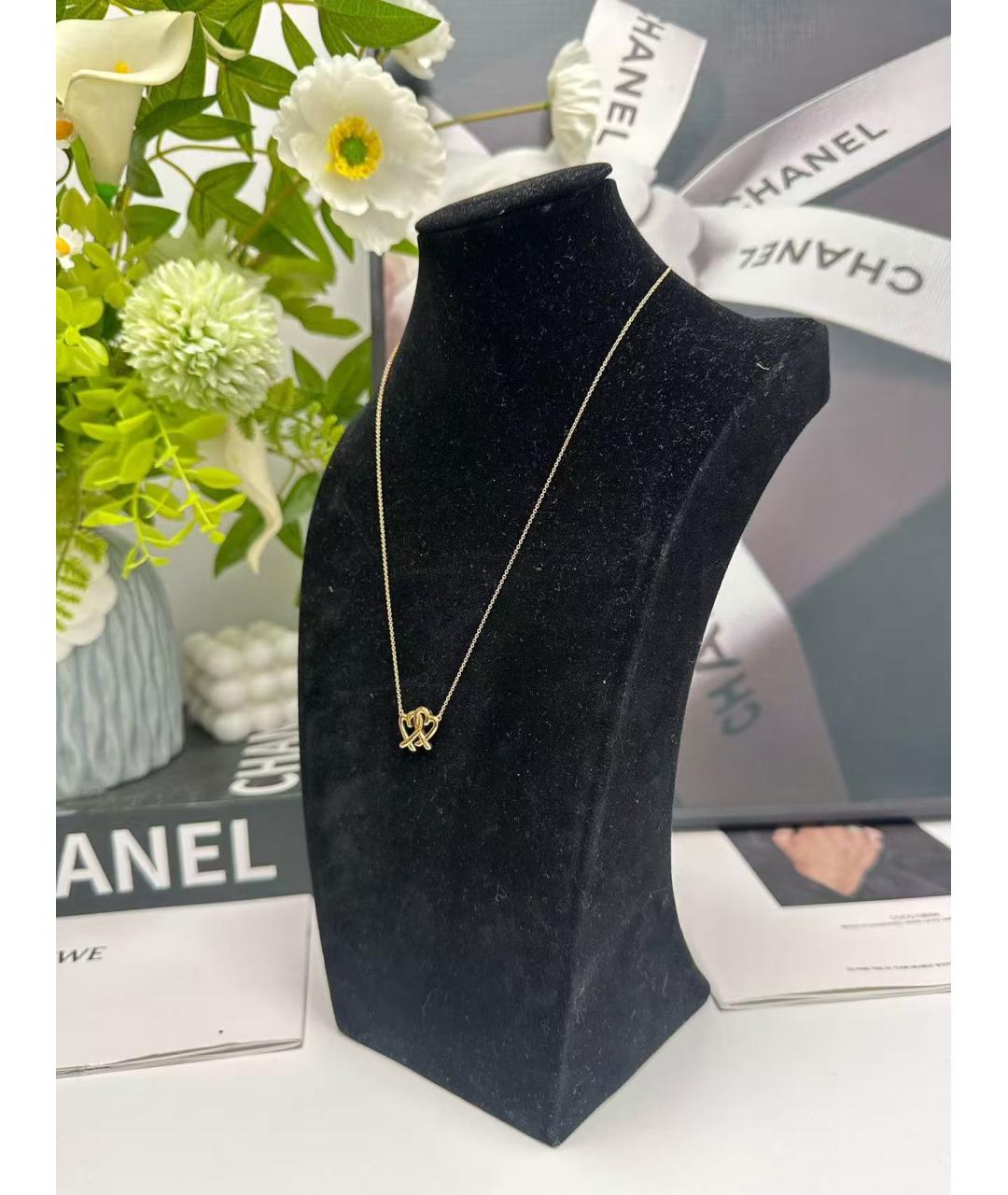 TIFFANY&CO Золотое колье из желтого золота, фото 4