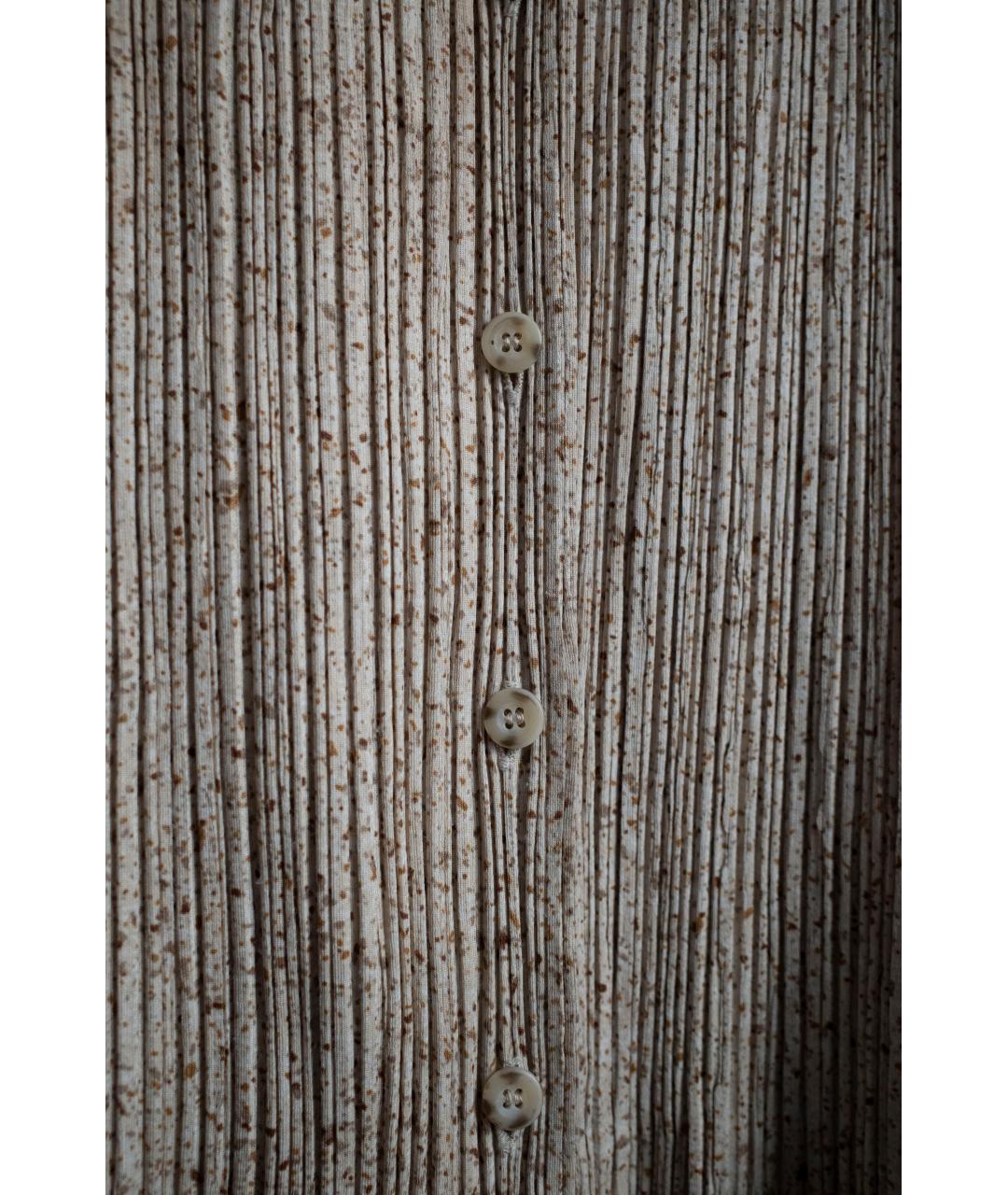 ISSEY MIYAKE Бежевая синтетическая блузы, фото 5