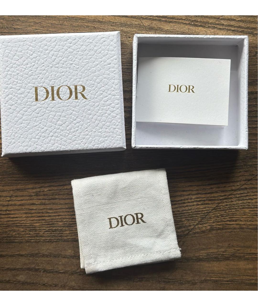 CHRISTIAN DIOR Золотое металлическое кольцо, фото 4