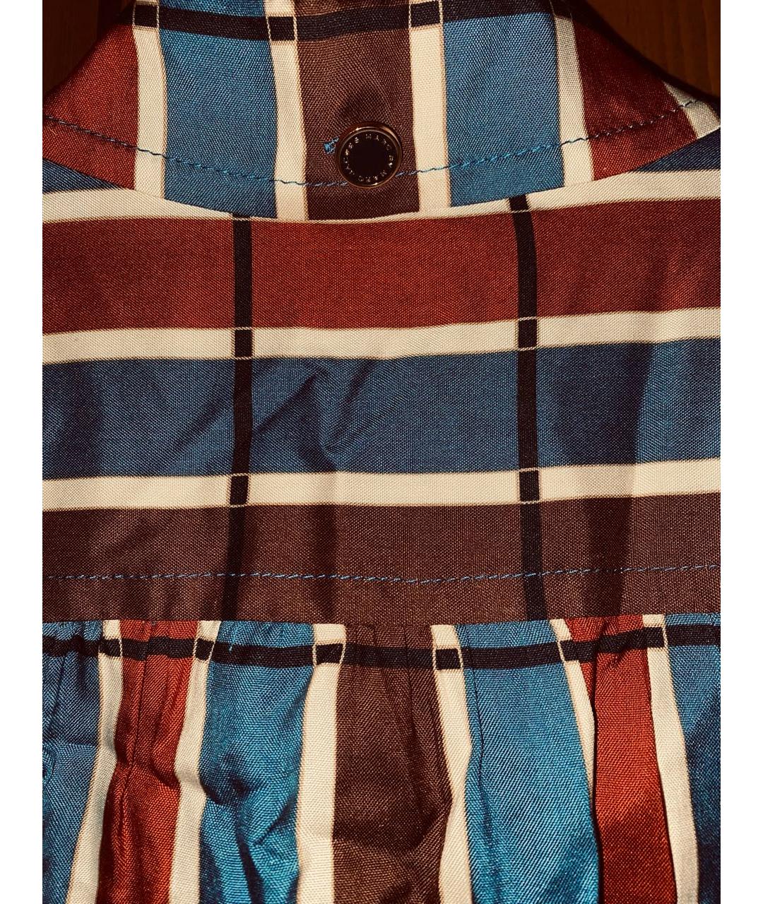 MARC JACOBS Мульти шелковое повседневное платье, фото 6