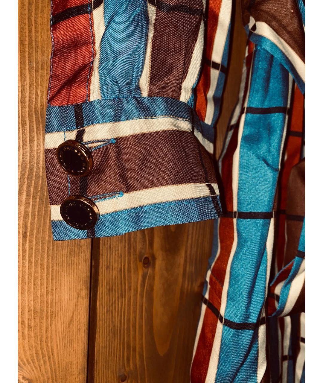 MARC JACOBS Мульти шелковое повседневное платье, фото 5