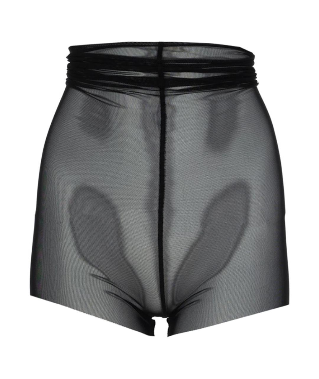 RICK OWENS Черные полиамидовые шорты, фото 1