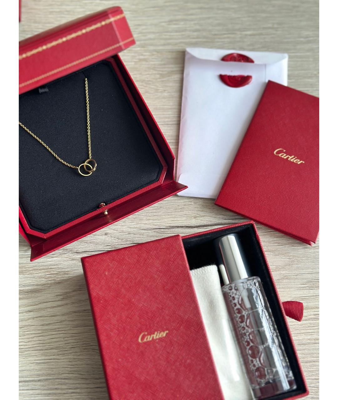 CARTIER Желтая подвеска из желтого золота, фото 2