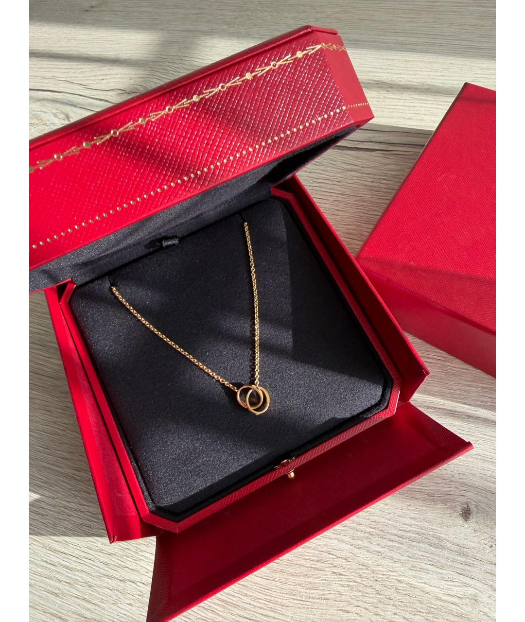 CARTIER Желтая подвеска из желтого золота, фото 3