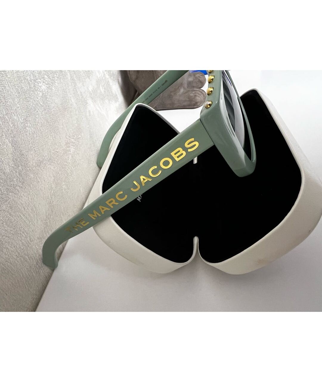 MARC JACOBS Салатовые солнцезащитные очки, фото 4