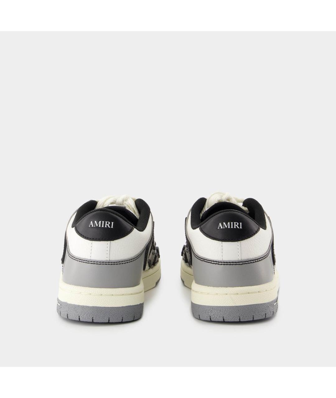 AMIRI Мульти кожаные низкие кроссовки / кеды, фото 3