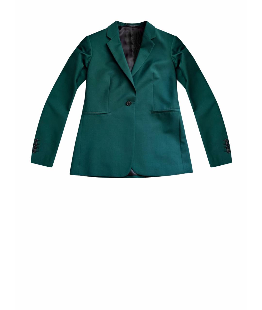 PAUL SMITH Зеленый шерстяной жакет/пиджак, фото 1