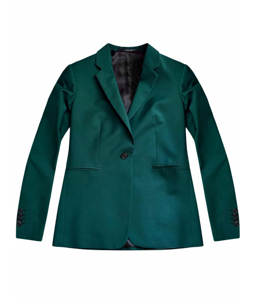 PAUL SMITH Зеленый шерстяной жакет/пиджак, фото 1