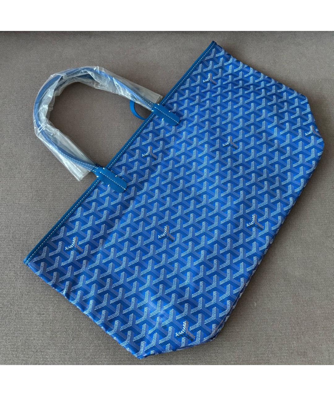 GOYARD Синяя сумка тоут, фото 3