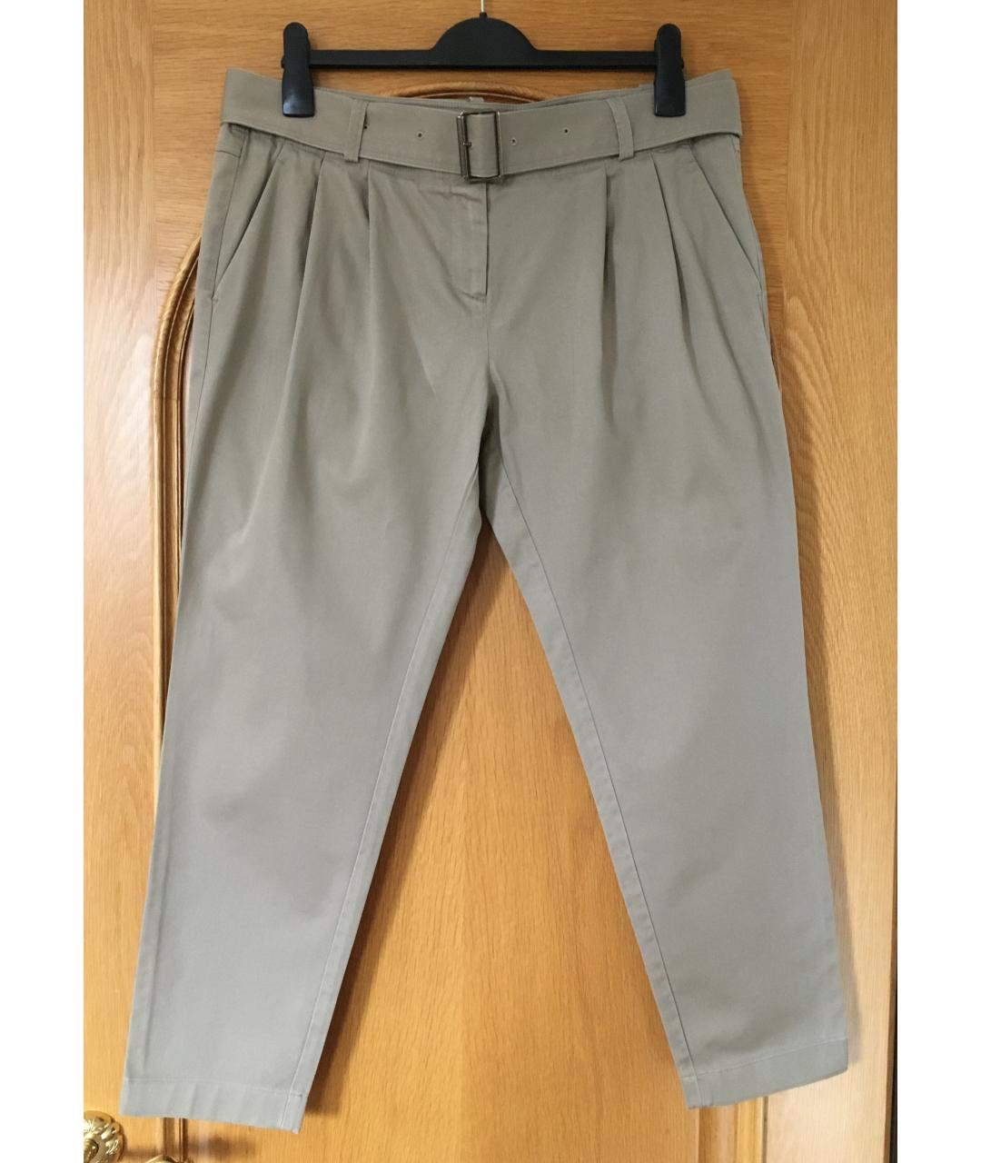 BURBERRY Белая хлопковая футболка, фото 9