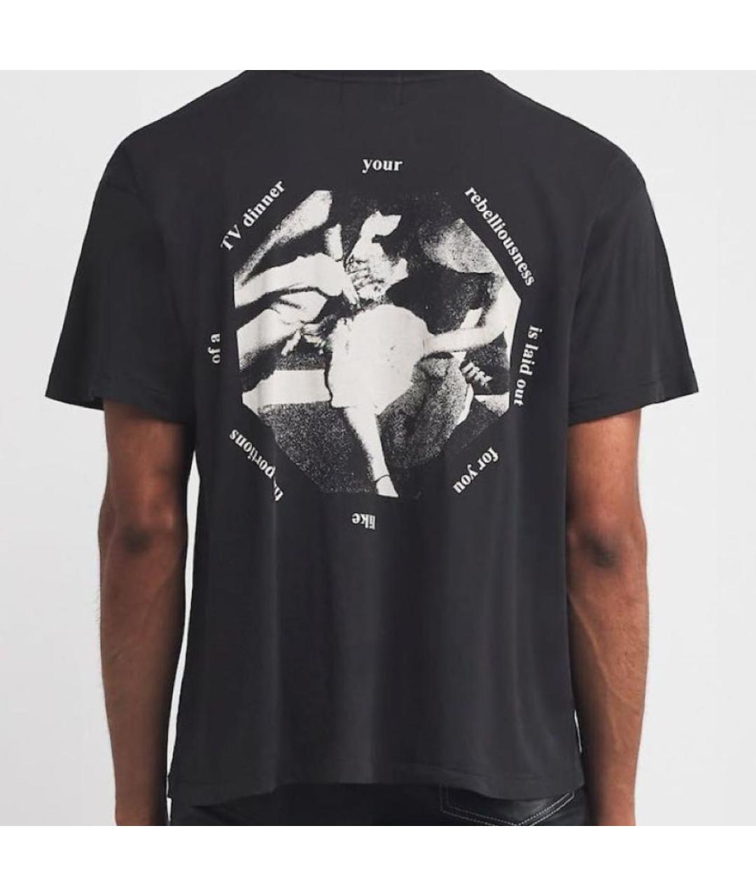 Enfants Riches Déprimés Черная хлопковая футболка, фото 2