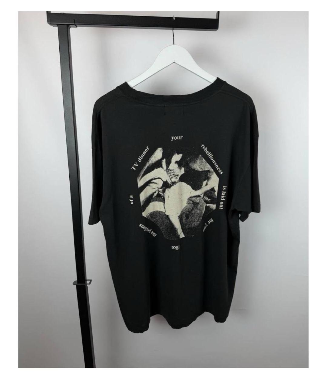 Enfants Riches Déprimés Черная хлопковая футболка, фото 3