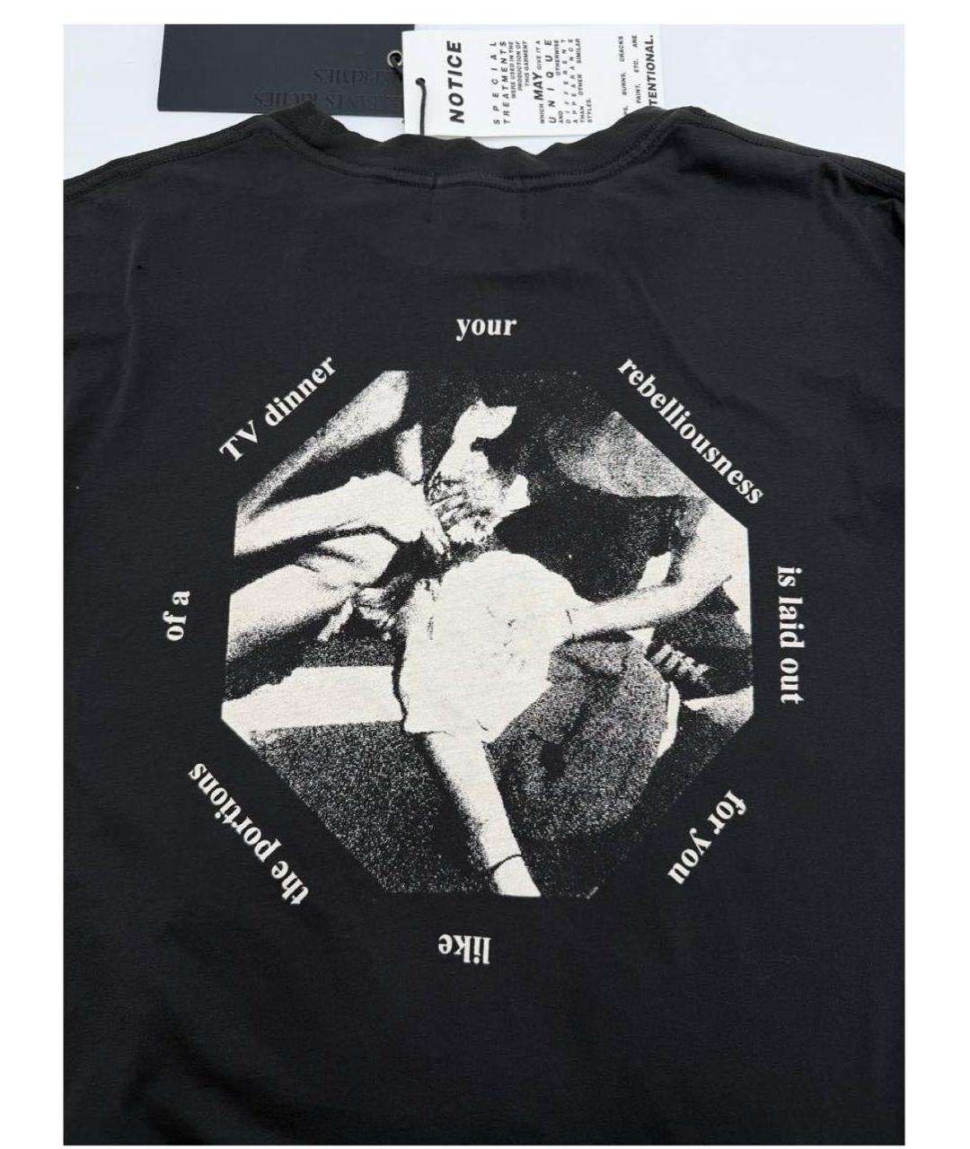 Enfants Riches Déprimés Черная хлопковая футболка, фото 6