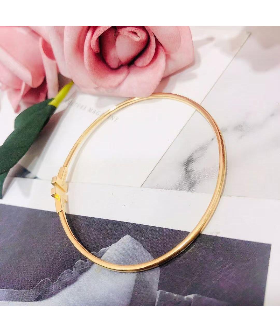 TIFFANY&CO Золотой браслет из розового золота, фото 2