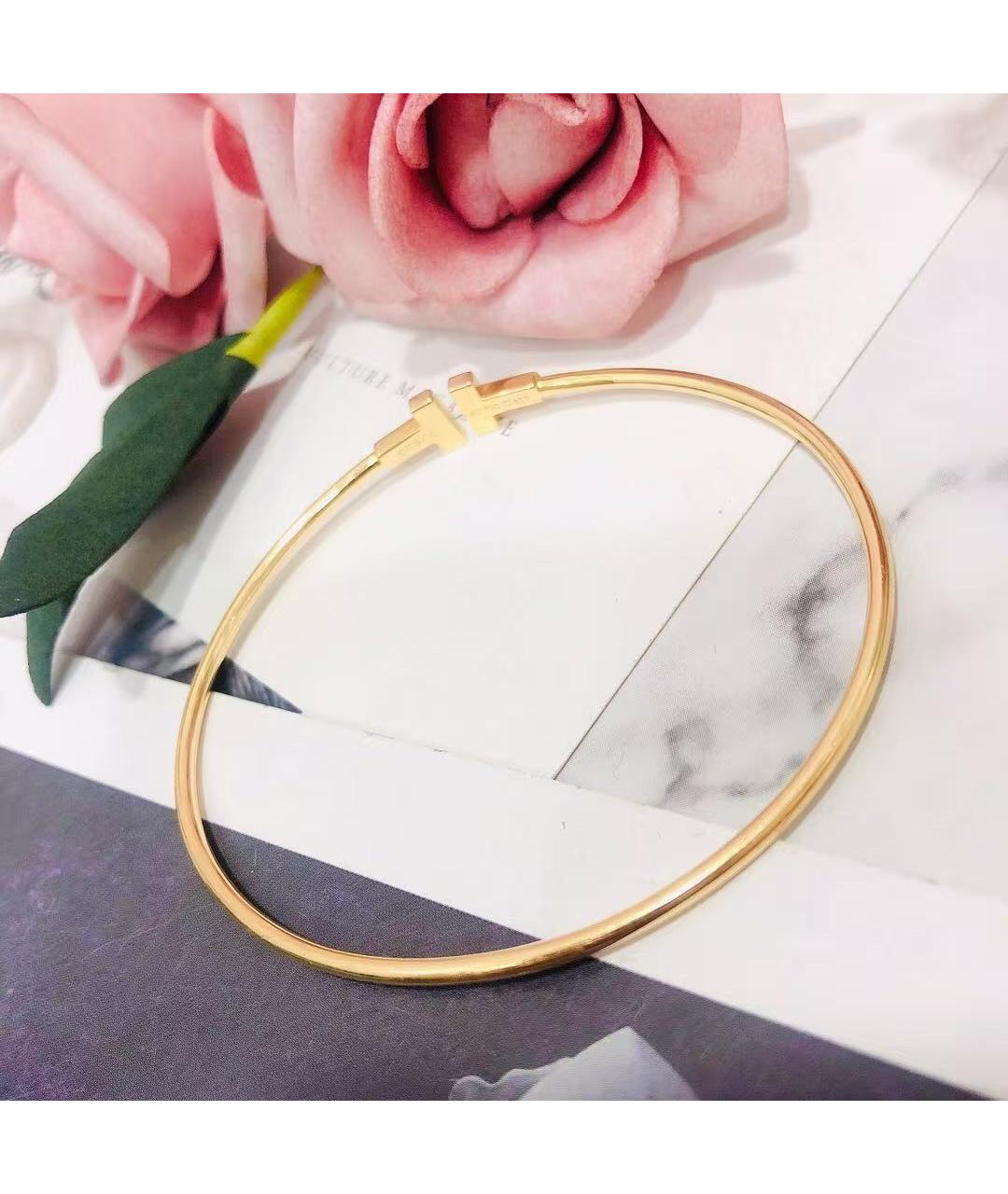 TIFFANY&CO Золотой браслет из розового золота, фото 4
