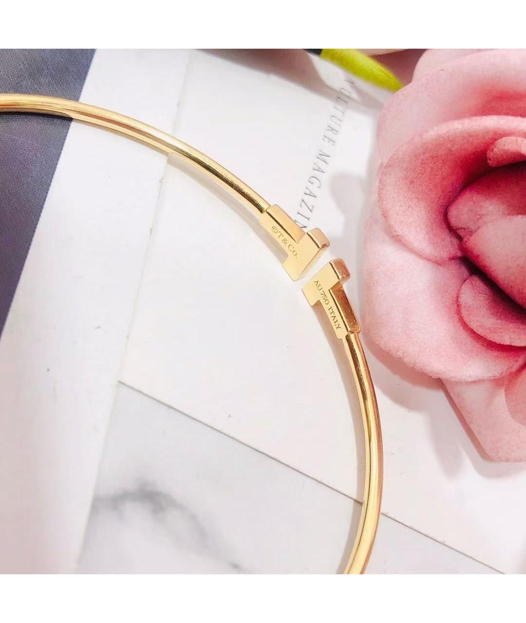 TIFFANY&CO Золотой браслет из розового золота, фото 6