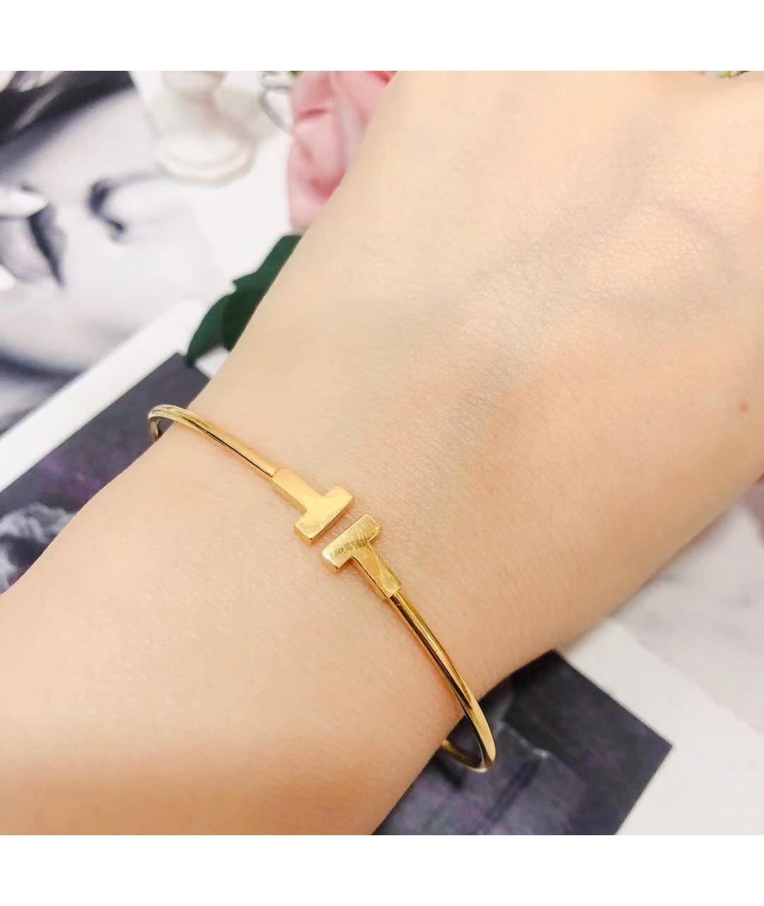 TIFFANY&CO Золотой браслет из розового золота, фото 7