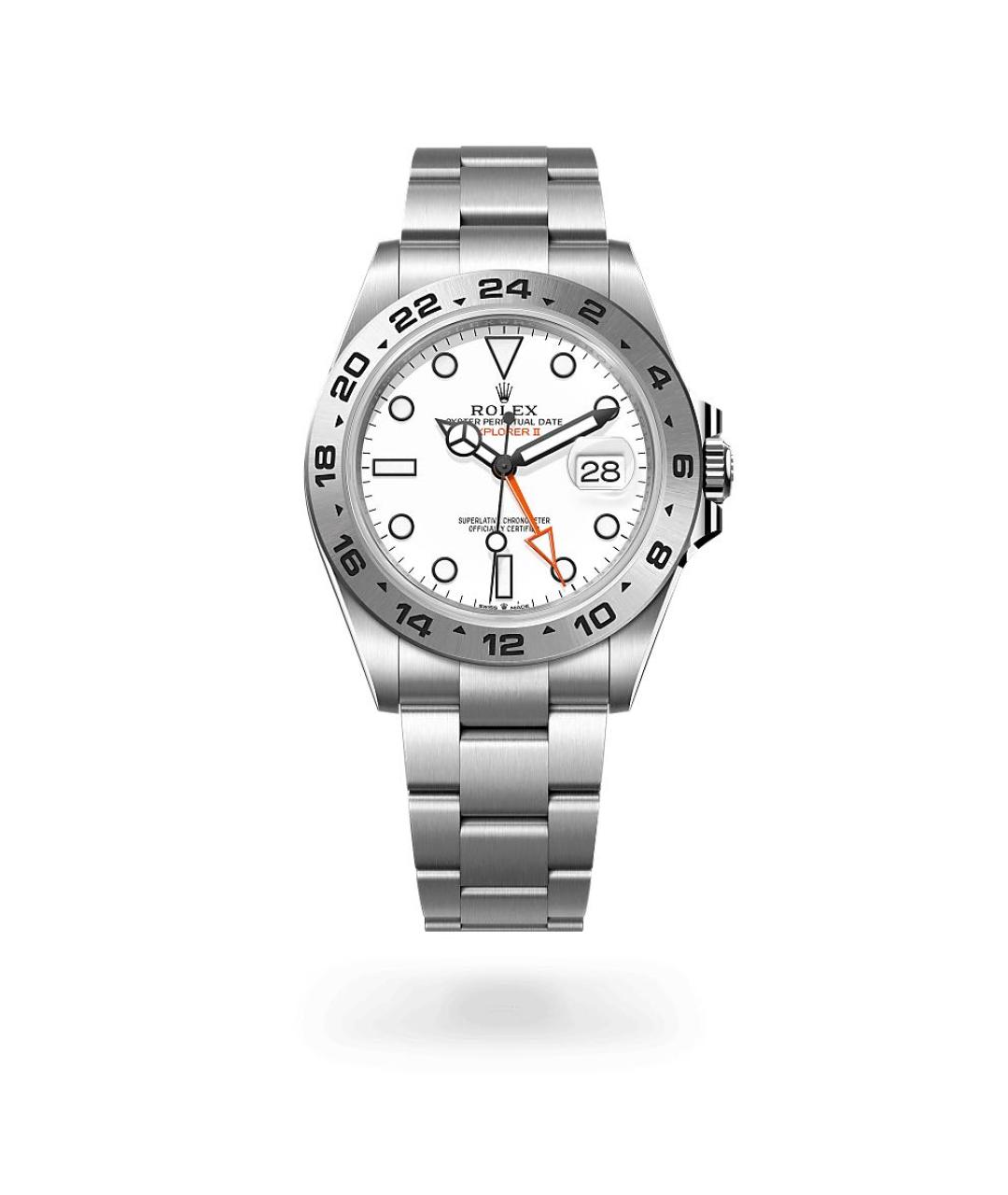 ROLEX Серебряные металлические часы, фото 3