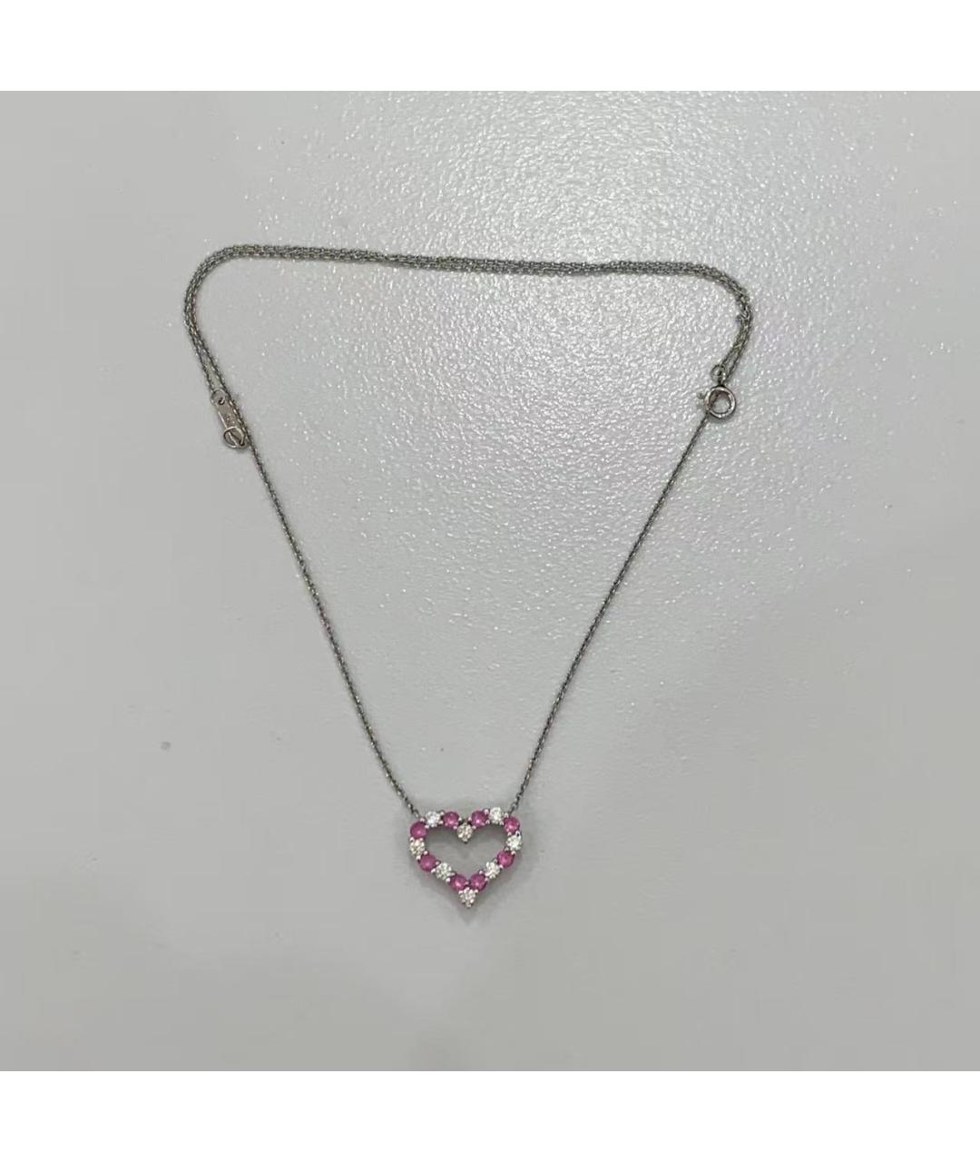 TIFFANY&CO Серебряное платиновое колье, фото 3