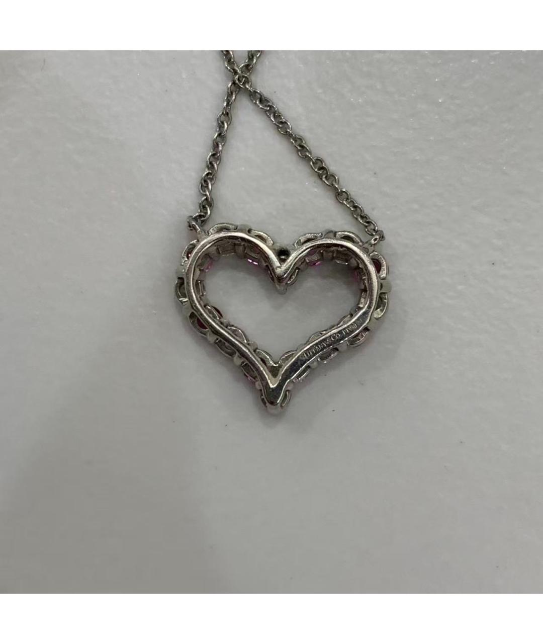 TIFFANY&CO Серебряное платиновое колье, фото 5